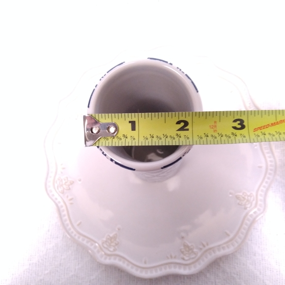 RARE Disney Parks Mickey Mouse Indigo Ceramic Vase - Picture 9 of 9